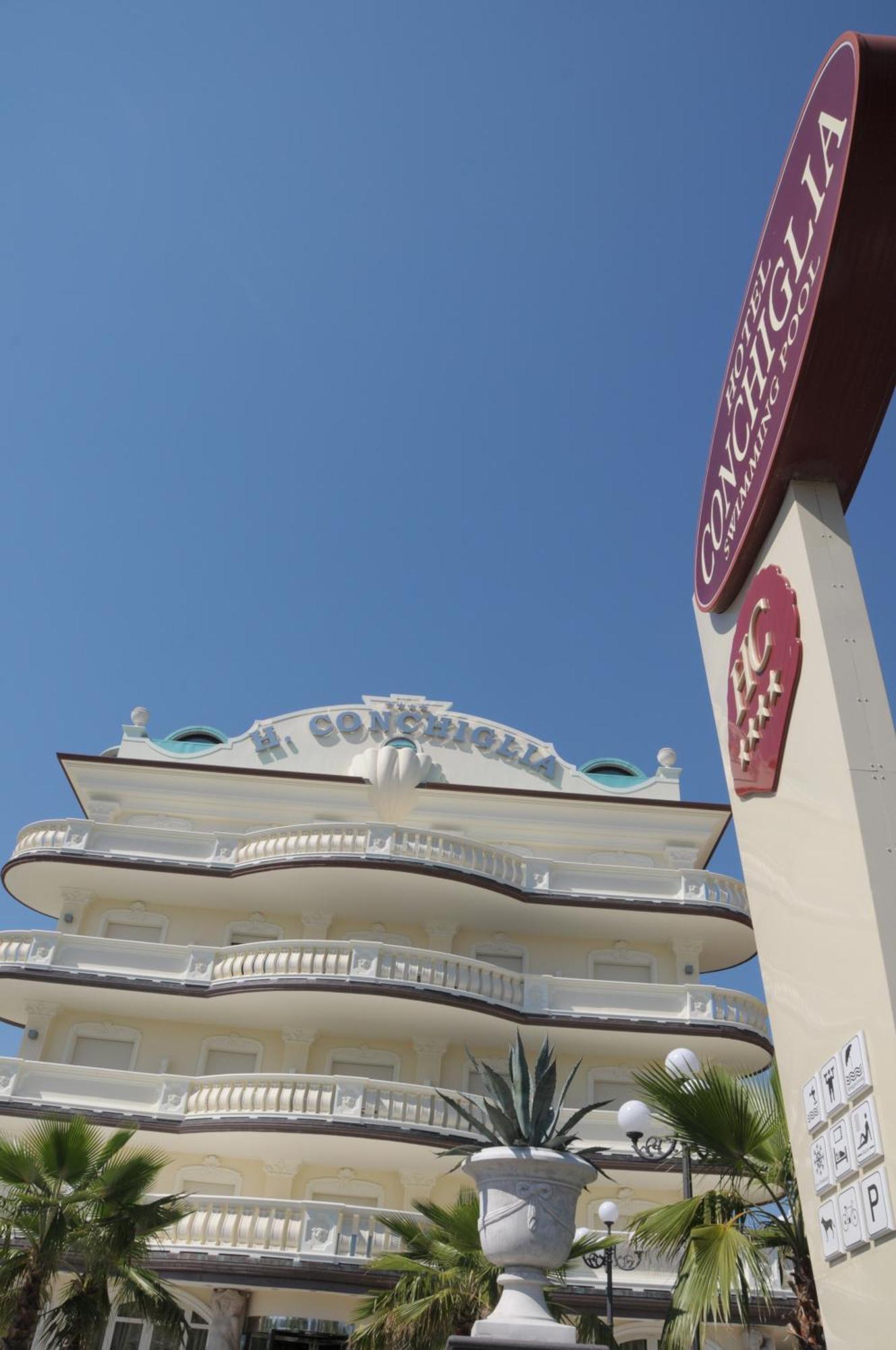 קרביה Hotel Conchiglia מראה חיצוני תמונה